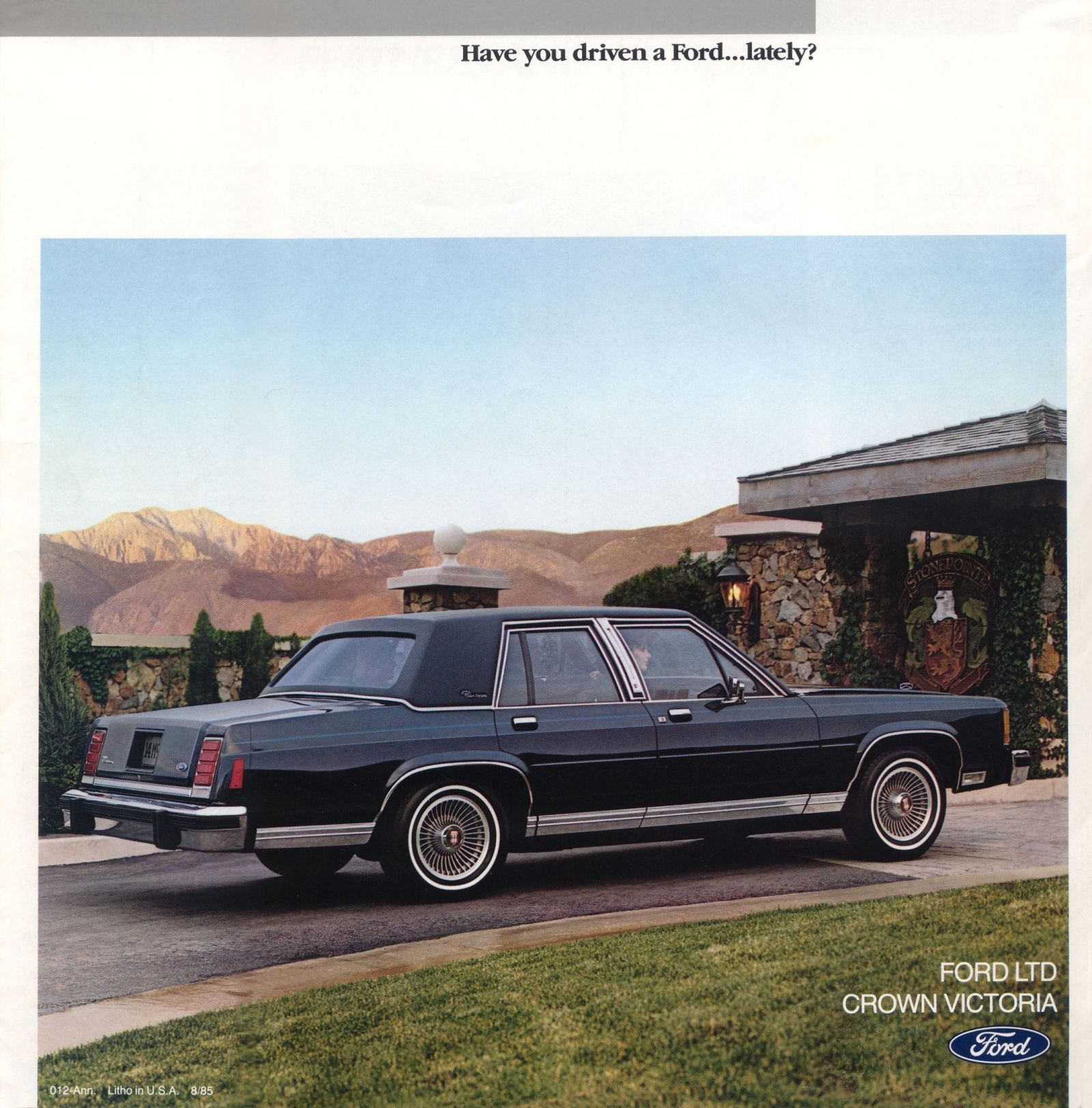 1986 Ford LTD Crown Victoria Brochure Page 7